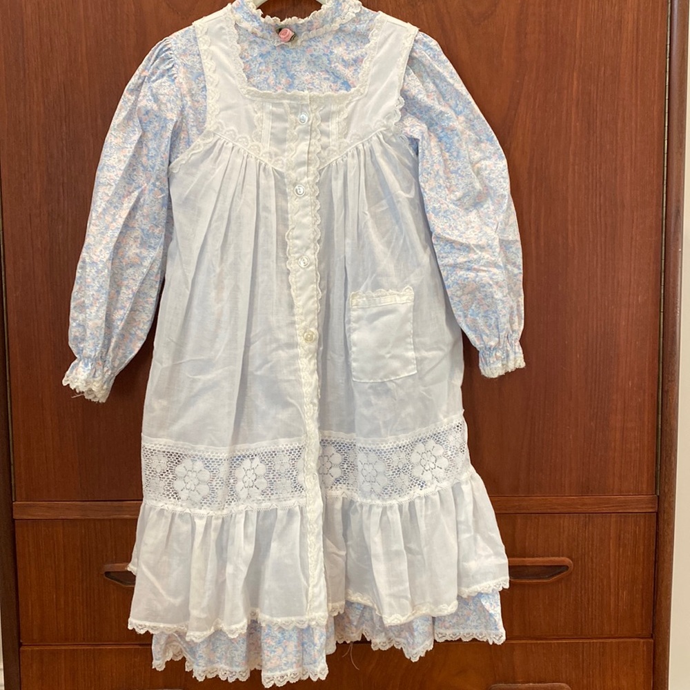 Girls Bryan prairie dress with apron